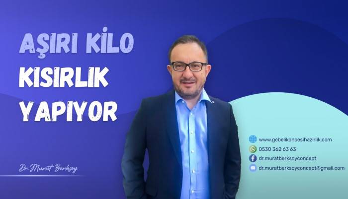 Dr. Murat Berksoy,Aşırı Kilolar,obezite ve kısırlık,aşırı kilo ve gebelik,gebe kalamama